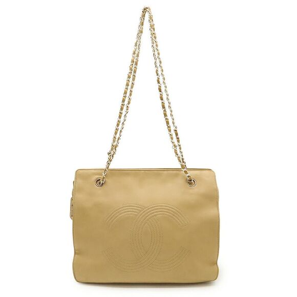 Chanel Lambskin Coco Mark Tote Bag - Picture 1 of 9